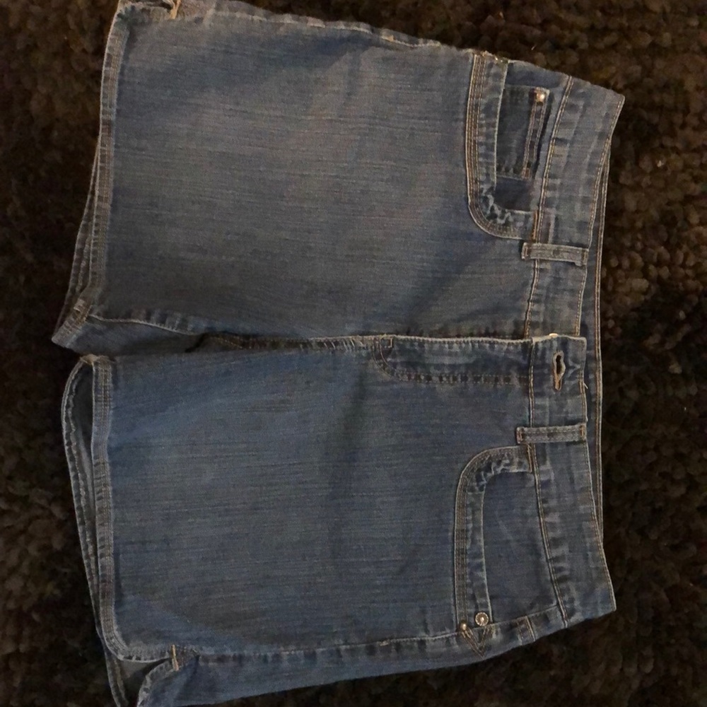 Denim shorts